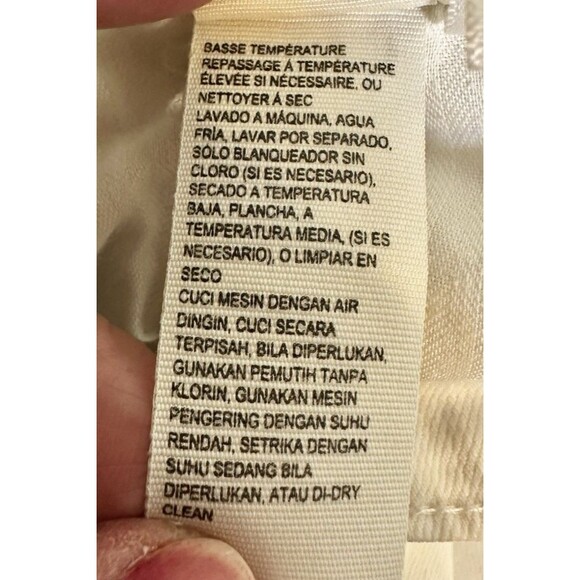 Lucky Brand Skinny Jeans Women's Size 10/30 White Hayden SKINNY Pants Light Wash - Picture 14 of 15